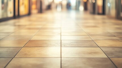 Obraz premium Shopping for elegant floor tiles with a close-up view of textured designs perfect for floors, walls, and bathrooms in a commercial setting.