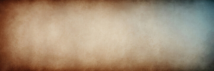 Obraz premium Grainy noisy texture brown White blue dark moody grunge gradient background