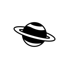 Space Creative Element Icon Design - Luxury Vector Line Art Illustration