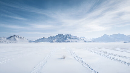 Winter Cottage Winter Snow Mountain Forest Xinjiang Scenery	