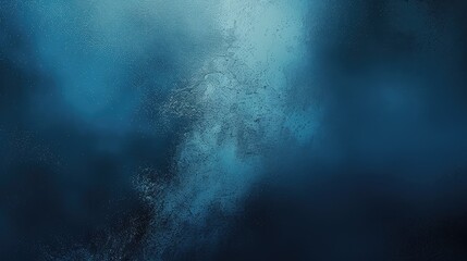 Obraz premium A tranquil blue landscape enveloped in a soft texture creates an ethereal atmosphere, evoking a sense of calm as dusk settles into the horizon