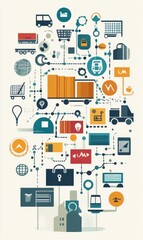 Visual Representation of Global Supply Chain