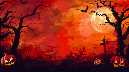 Enchanted forest filled with glowing mushrooms and mysterious creatures.