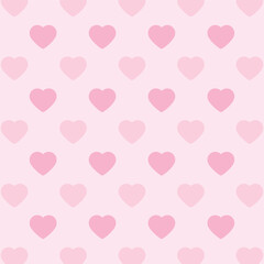 Pink backgrounds Valentines day seamless pattern Love textures with hearts Cute romantic prints-07