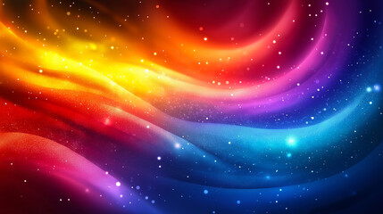 Obraz premium Rainbow swirl background. Rainbow trippy psychedelic wallpaper