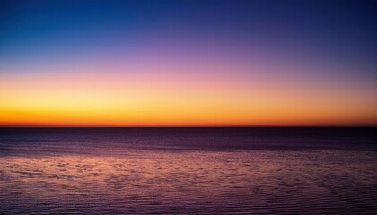 Fototapeta premium Serene Sunset Seascape 