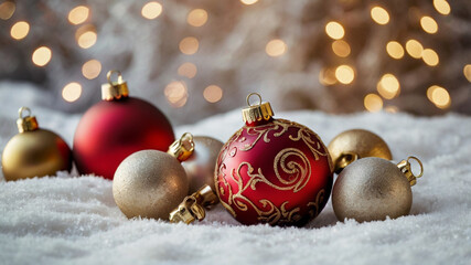 christmas tree with gift boxes background. Christmas ornament	