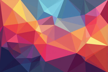 Fototapeta premium A colorful abstract background with a geometric pattern