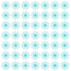 CHRISTMAS SNOWLAKES WINTER DESIGN PATTERN TEXTURE BACKGROUND VECTOR