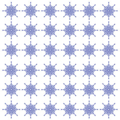 CHRISTMAS SNOWLAKES WINTER DESIGN PATTERN TEXTURE BACKGROUND VECTOR
