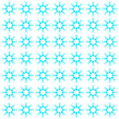 CHRISTMAS SNOWLAKES WINTER DESIGN PATTERN TEXTURE BACKGROUND VECTOR