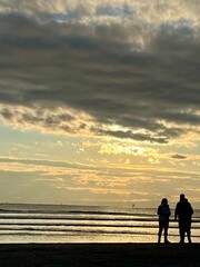 鎌倉由比ヶ浜の夕景9