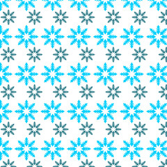 CHRISTMAS SNOWLAKES WINTER DESIGN PATTERN TEXTURE BACKGROUND VECTOR