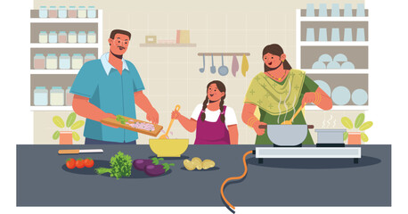 Indian Themed Illustration