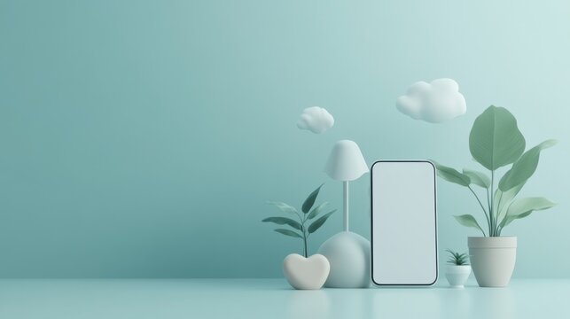 Illustration of website design with clear hierarchy and user-friendly elements in user interface.