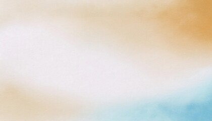 Aged watercolor paper texture with light blue and brown paint, perfect for vintage design and grunge art