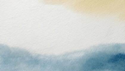Obraz premium Aged watercolor paper texture with light blue and brown paint, perfect for vintage design and grunge art