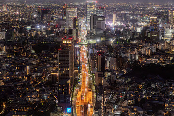 Tokyo streets and buidings, cityscape