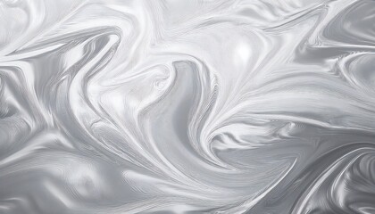 Abstract Liquid Metallic Swirl Wallpaper