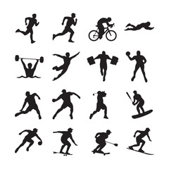 Flat Design Icon Set for Business and Technology