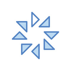 Loading icons set vector stock illustration