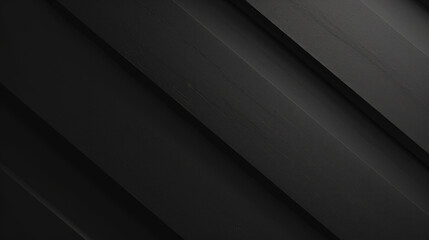 Pure Matte Black Design with Subtle Depth