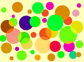 background with circles