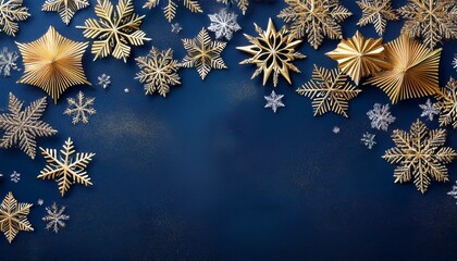Merry Christmas and happy New Year background, golden theme, decoration background