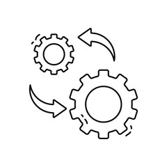 Air pump vector icon