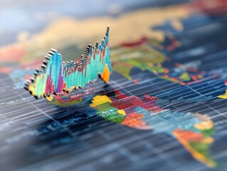 BRICS influence in world economy, with combined GDP and trade charts
