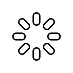 Loading icons set vector stock illustration