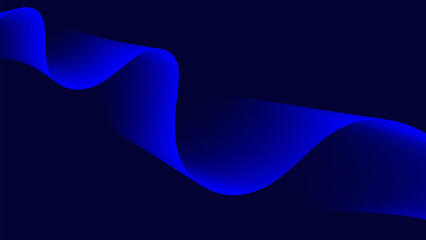 Abstract Blue Concentric Circles on Dark Background – Minimalist Geometric Art for Modern Tech, Web Design, and Digital Projects