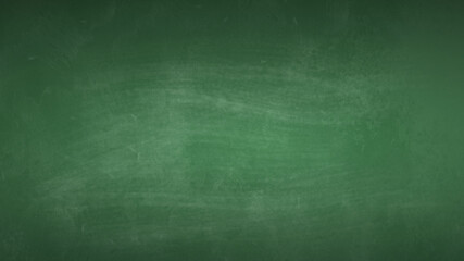 Grüner Schultafel Hintergrund mit Kreidewischern