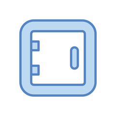 Safe Box icons set vector stock illustration