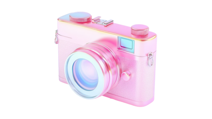 3d transparent camera image creative photography stylish design modern environment