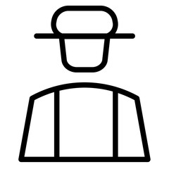 Agriculture Farmer Tool Line Icon