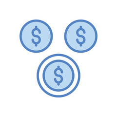 Funding icons set vector stock illustration