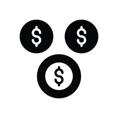 Funding icons set vector stock illustration