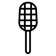 Corn Stick Fast Line Icon