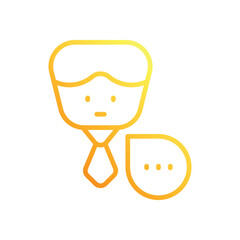 Businessman icons set vector stock illustration