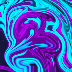 Fototapeta premium Abstract liquify color background. Liquify marble abstract multi colors background