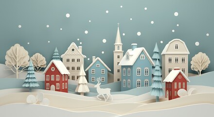 A variety of Christmas card & banner collection. Collection color postcards with christmas tree, decoration, snowman, ball, various xmas elements and decorations.