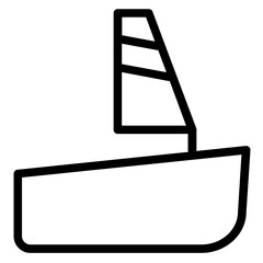 Pastime Rest Sport Line Icon