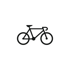 Fototapeta premium Bicycle icon template vector illustration
