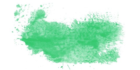 Grunge Farbstreifen in grün mit Textfreiraum