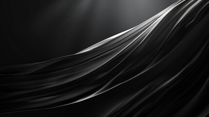 Subtle Texture on Minimalist Black Canvas