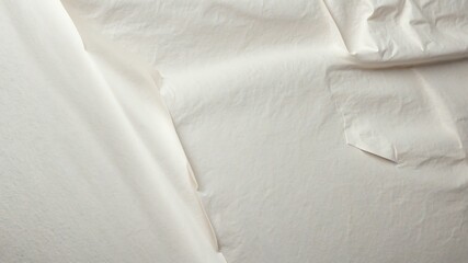 Obraz premium Plain white craft paper texture for background