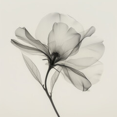 Painterly Flower Art 