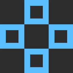 Retro square pattern featuring a seamless grid layout, perfect for backgrounds, wallpapers, and digital projects. High quality vector illustration with a Y2K feel