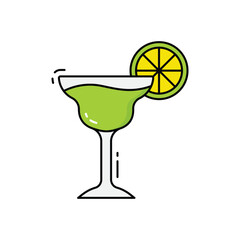 Margarita vector icon